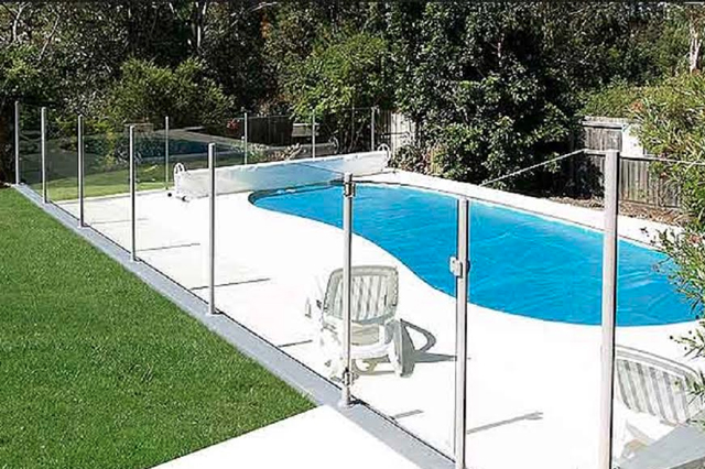 Pool fencing glass