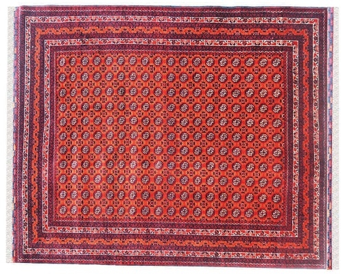 ancient tribal carpet