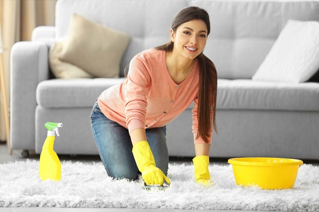 Cleaning of carpet